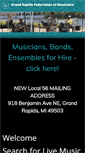 Mobile Screenshot of livemusicgr.org